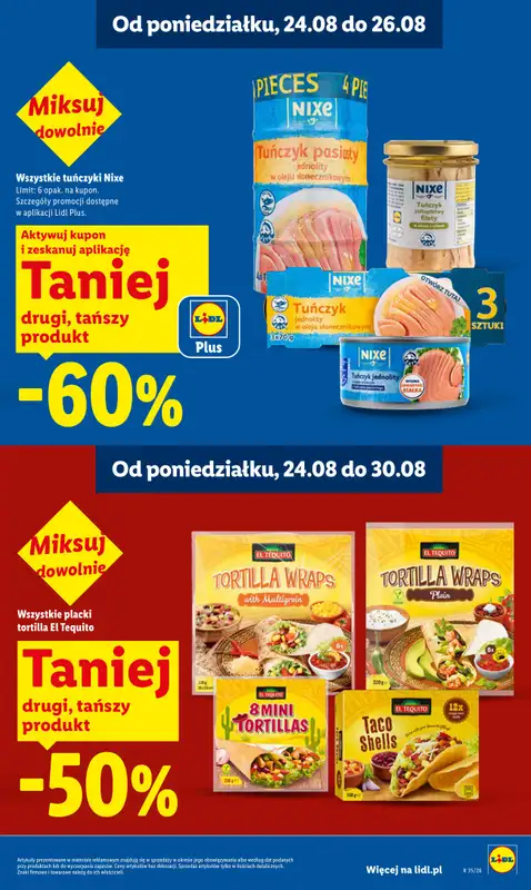 Lidl - gazetka promocyjna Oferta od poniedziałku od poniedziałku 24.08 do środy 26.08 - strona 13