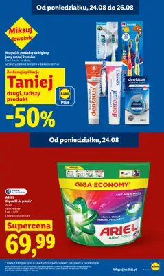 Lidl - gazetka promocyjna Oferta od poniedziałku od poniedziałku 24.08 do środy 26.08 - strona 25