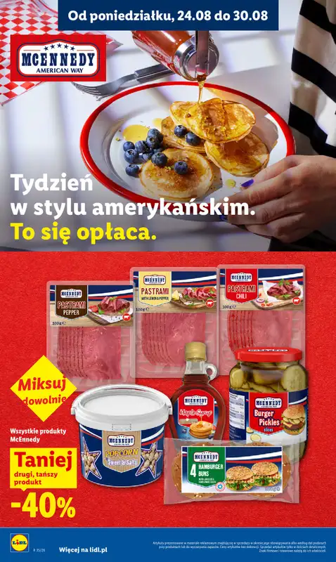 Lidl - gazetka promocyjna Oferta od poniedziałku od poniedziałku 24.08 do środy 26.08 - strona 52