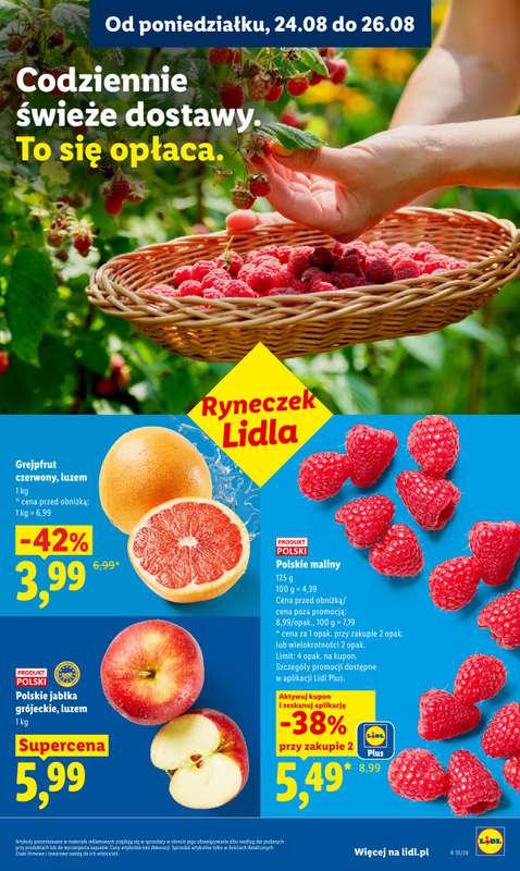 Lidl - gazetka promocyjna Oferta od poniedziałku od poniedziałku 24.08 do środy 26.08 - strona 37