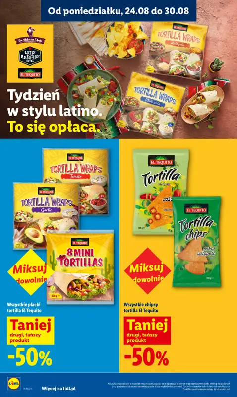 Lidl - gazetka promocyjna Oferta od poniedziałku od poniedziałku 24.08 do środy 26.08 - strona 58