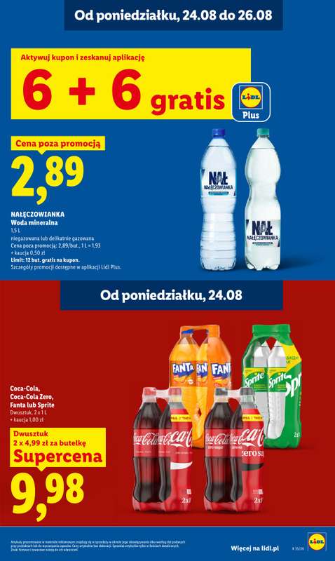 Lidl - gazetka promocyjna Oferta od poniedziałku od poniedziałku 24.08 do środy 26.08 - strona 23