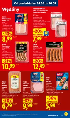 Lidl - gazetka promocyjna Oferta od poniedziałku od poniedziałku 24.08 do środy 26.08 - strona 47
