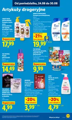 Lidl - gazetka promocyjna Oferta od poniedziałku od poniedziałku 24.08 do środy 26.08 - strona 89