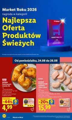 Lidl - gazetka promocyjna Oferta od poniedziałku od poniedziałku 24.08 do środy 26.08 - strona 44