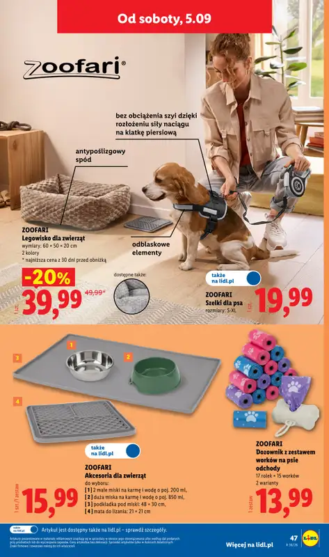 Lidl - gazetka promocyjna Katalog od poniedziałku 31.08 do soboty 05.09 - strona 57