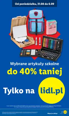 Lidl - gazetka promocyjna Katalog od poniedziałku 31.08 do soboty 05.09 - strona 9