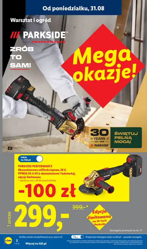 Lidl - gazetka promocyjna Katalog od poniedziałku 31.08 do soboty 05.09 - strona 2