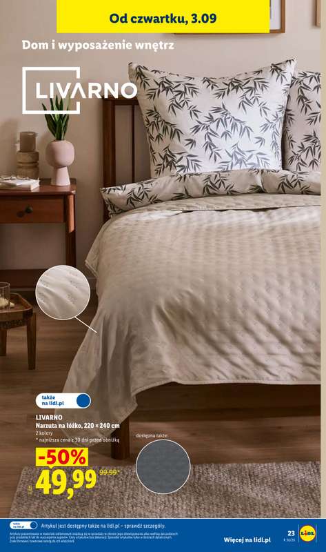 Lidl - gazetka promocyjna Katalog od poniedziałku 31.08 do soboty 05.09 - strona 29