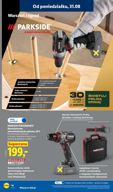 Lidl - gazetka promocyjna Katalog od poniedziałku 31.08 do soboty 05.09 - strona 18