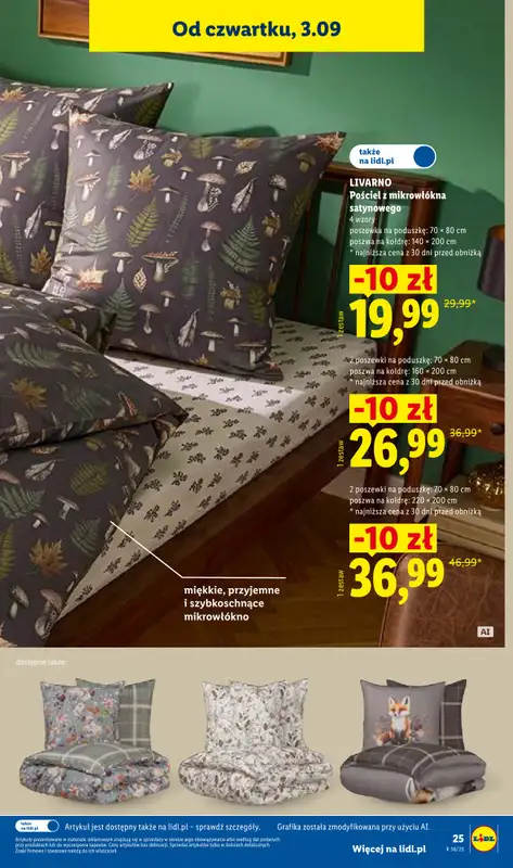 Lidl - gazetka promocyjna Katalog od poniedziałku 31.08 do soboty 05.09 - strona 31