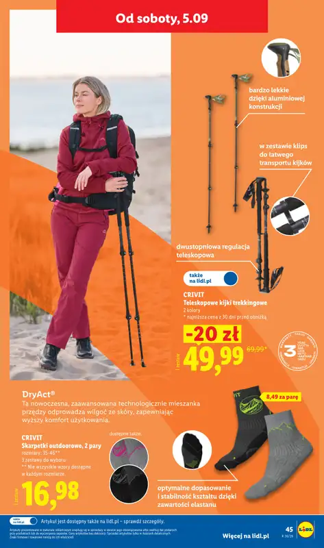 Lidl - gazetka promocyjna Katalog od poniedziałku 31.08 do soboty 05.09 - strona 53