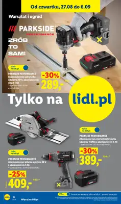 Lidl - gazetka promocyjna Katalog od poniedziałku 24.08 do niedzieli 30.08 - strona 6