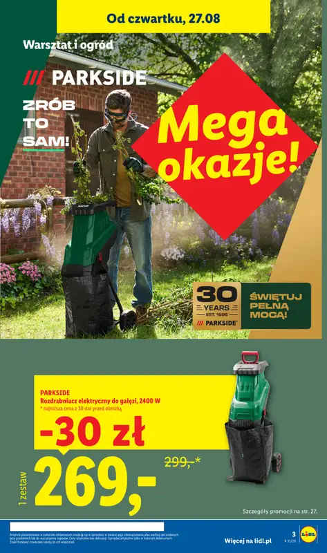 Lidl - gazetka promocyjna Katalog od poniedziałku 24.08 do niedzieli 30.08 - strona 3