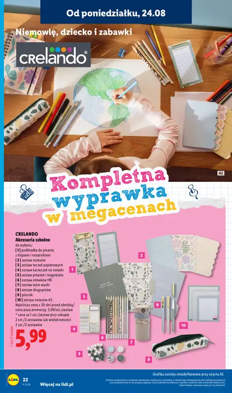 Lidl - gazetka promocyjna Katalog od poniedziałku 24.08 do niedzieli 30.08 - strona 30