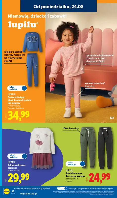 Lidl - gazetka promocyjna Katalog od poniedziałku 24.08 do niedzieli 30.08 - strona 22