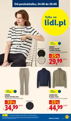 Lidl - gazetka promocyjna Katalog od poniedziałku 24.08 do niedzieli 30.08 - strona 21