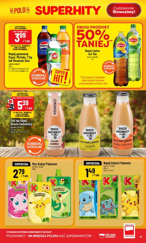 POLOmarket - gazetka promocyjna Gazetka od środy 26.08 do wtorku 01.09 - strona 41