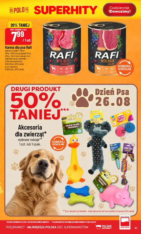POLOmarket - gazetka promocyjna Gazetka od środy 26.08 do wtorku 01.09 - strona 51