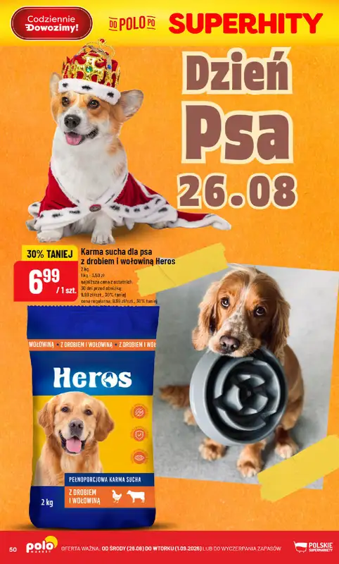 POLOmarket - gazetka promocyjna Gazetka od środy 26.08 do wtorku 01.09 - strona 50