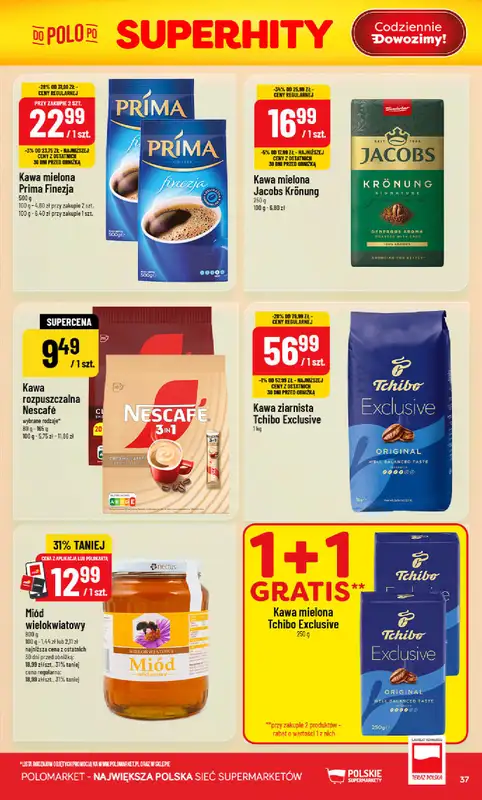 POLOmarket - gazetka promocyjna Gazetka od środy 26.08 do wtorku 01.09 - strona 37