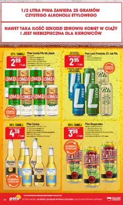 POLOmarket - gazetka promocyjna Gazetka od środy 26.08 do wtorku 01.09 - strona 44