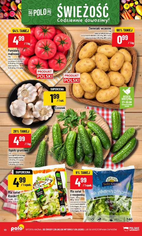 POLOmarket - gazetka promocyjna Gazetka od środy 26.08 do wtorku 01.09 - strona 10