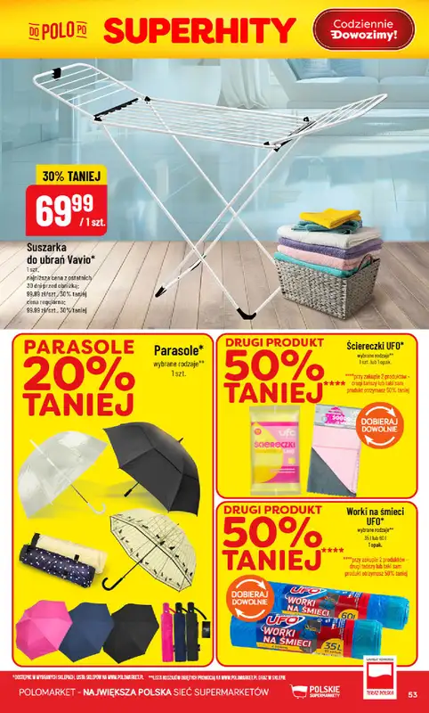 POLOmarket - gazetka promocyjna Gazetka od środy 26.08 do wtorku 01.09 - strona 53