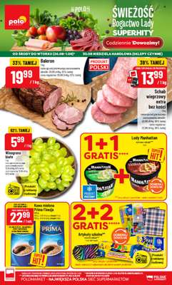 POLOmarket - gazetka promocyjna Gazetka od środy 26.08 do wtorku 01.09