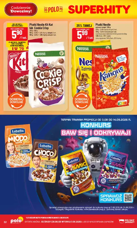 POLOmarket - gazetka promocyjna Gazetka od środy 26.08 do wtorku 01.09 - strona 32