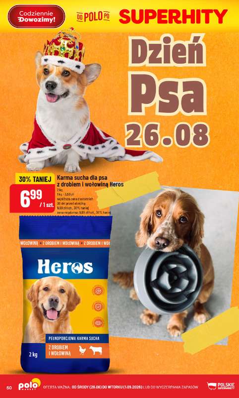 POLOmarket - gazetka promocyjna Gazetka od środy 26.08 do wtorku 01.09 - strona 50