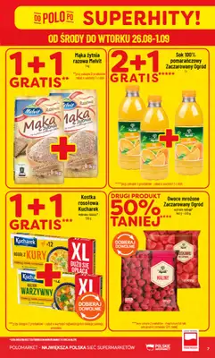 POLOmarket - gazetka promocyjna Gazetka od środy 26.08 do wtorku 01.09 - strona 7