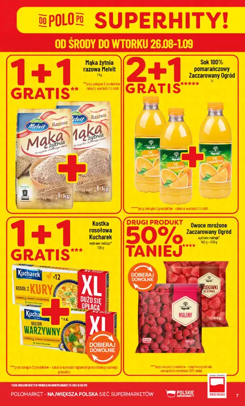 POLOmarket - gazetka promocyjna Gazetka od środy 26.08 do wtorku 01.09 - strona 7