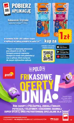 POLOmarket - gazetka promocyjna Gazetka od środy 26.08 do wtorku 01.09 - strona 55