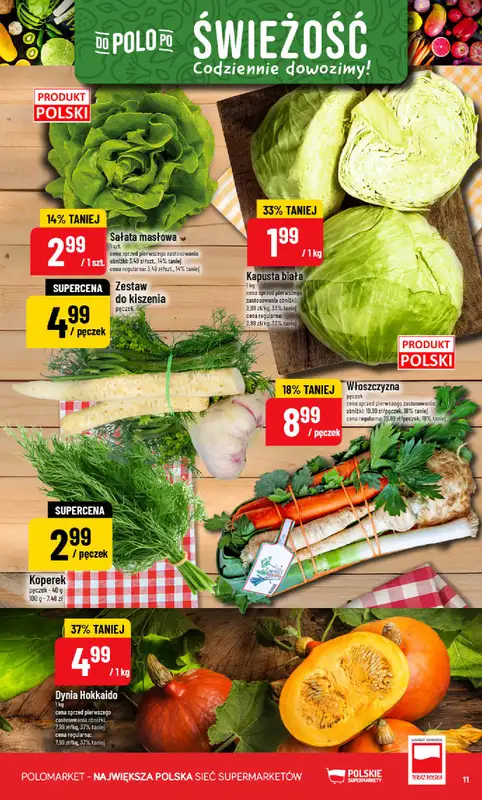 POLOmarket - gazetka promocyjna Gazetka od środy 26.08 do wtorku 01.09 - strona 11