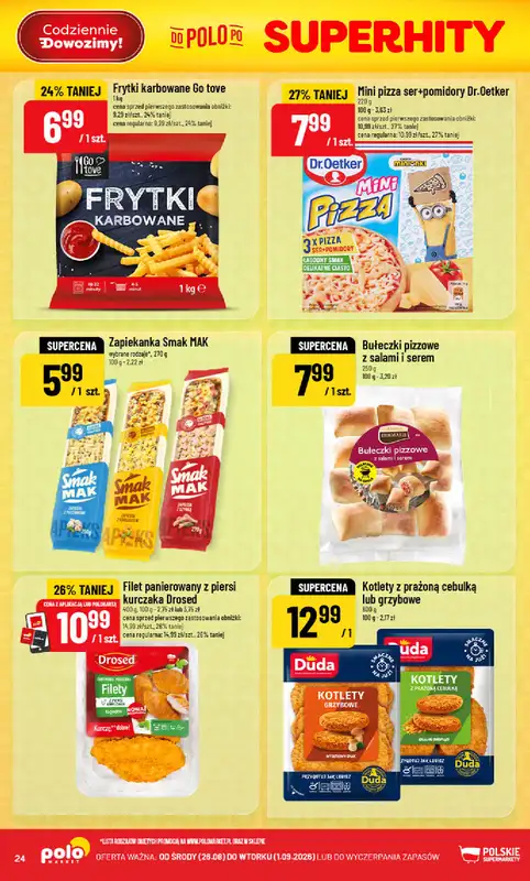 POLOmarket - gazetka promocyjna Gazetka od środy 26.08 do wtorku 01.09 - strona 24