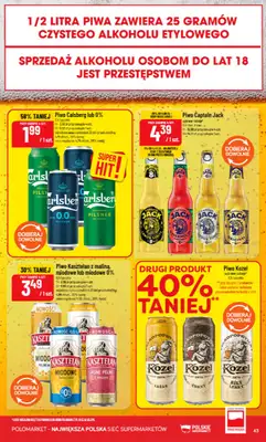 POLOmarket - gazetka promocyjna Gazetka od środy 26.08 do wtorku 01.09 - strona 43