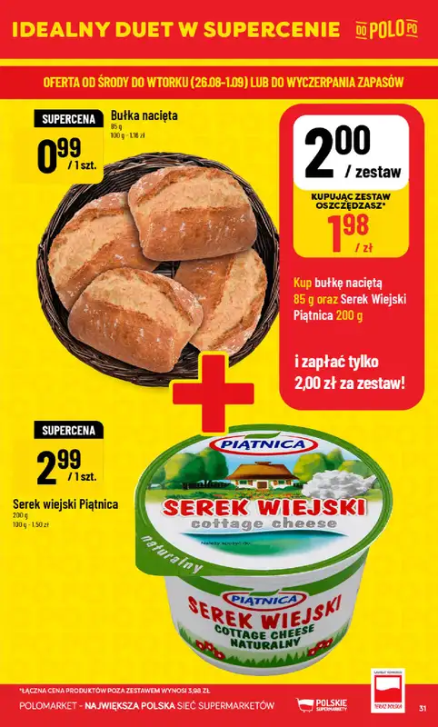 POLOmarket - gazetka promocyjna Gazetka od środy 26.08 do wtorku 01.09 - strona 31