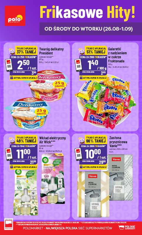 POLOmarket - gazetka promocyjna Frikasowy Katalog od środy 26.08 do wtorku 01.09