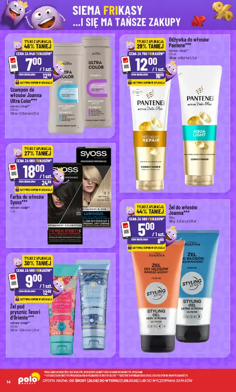 POLOmarket - gazetka promocyjna Frikasowy Katalog od środy 26.08 do wtorku 01.09 - strona 14