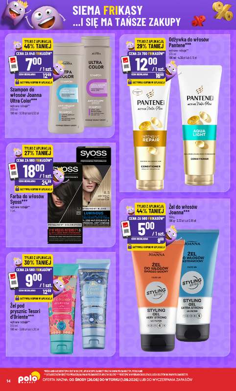POLOmarket - gazetka promocyjna Frikasowy Katalog od środy 26.08 do wtorku 01.09 - strona 14