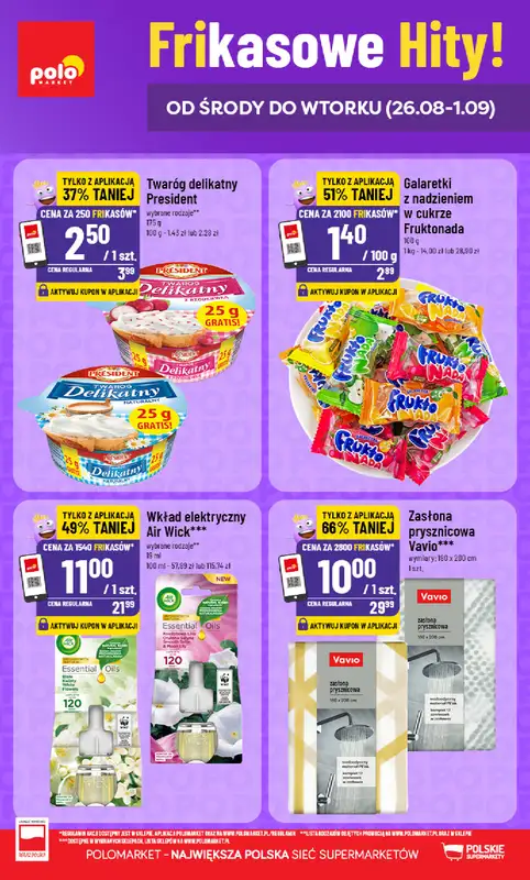 POLOmarket - gazetka promocyjna Frikasowy Katalog od środy 26.08 do wtorku 01.09