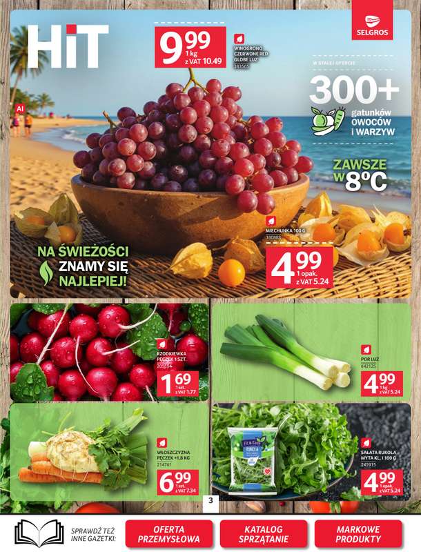 Selgros - gazetka promocyjna Oferta spożywcza od czwartku 27.08 do środy 09.09 - strona 3