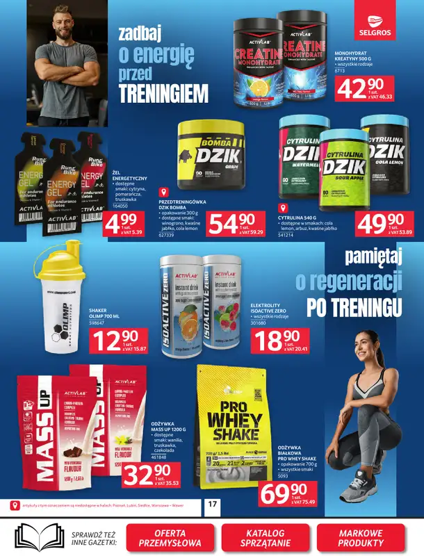 Selgros - gazetka promocyjna Oferta spożywcza od czwartku 27.08 do środy 09.09 - strona 17