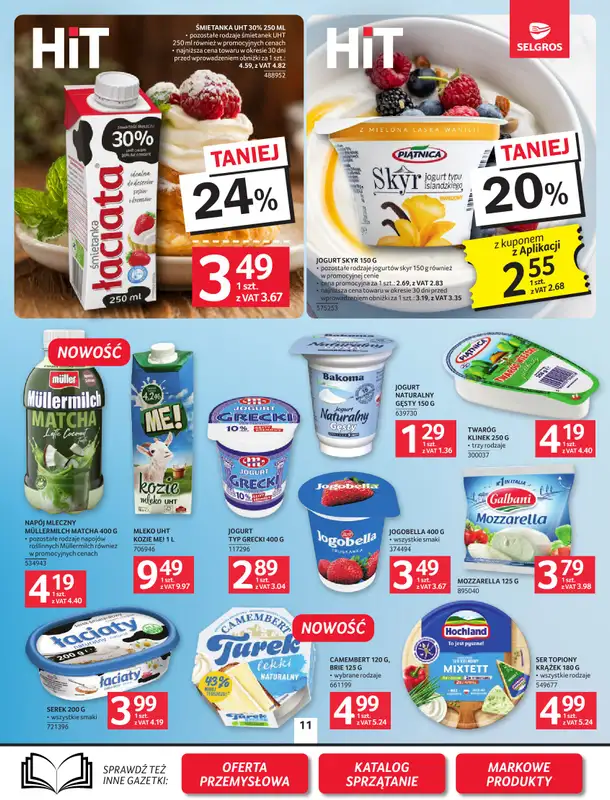 Selgros - gazetka promocyjna Oferta spożywcza od czwartku 27.08 do środy 09.09 - strona 11