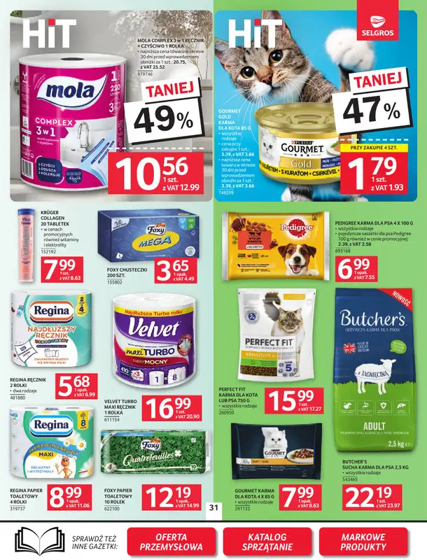 Selgros - gazetka promocyjna Oferta spożywcza od czwartku 27.08 do środy 09.09 - strona 31