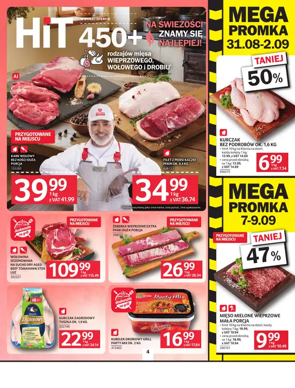 Selgros - gazetka promocyjna Oferta spożywcza od czwartku 27.08 do środy 09.09 - strona 4