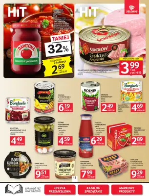Selgros - gazetka promocyjna Oferta spożywcza od czwartku 27.08 do środy 09.09 - strona 15