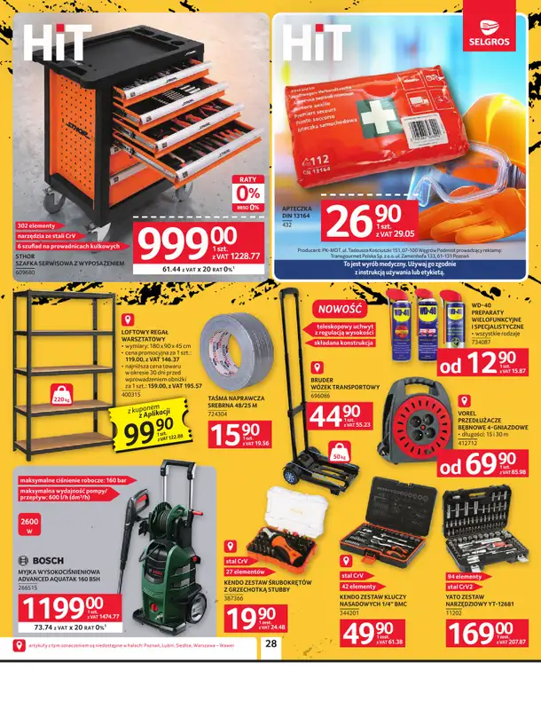 Selgros - gazetka promocyjna Oferta przemysłowa od czwartku 27.08 do środy 09.09 - strona 30