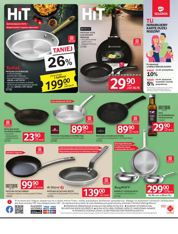Selgros - gazetka promocyjna Oferta przemysłowa od czwartku 27.08 do środy 09.09 - strona 18